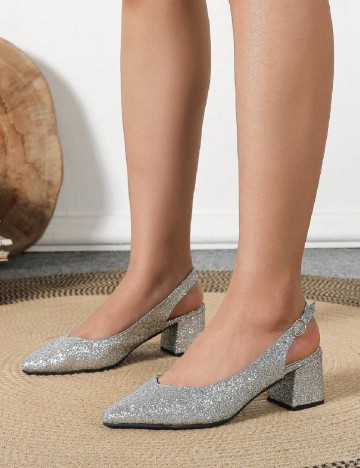 
						Pantofi SHEIN, argintiu