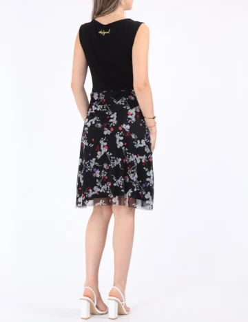 Rochie scurta Desigual, negru Negru