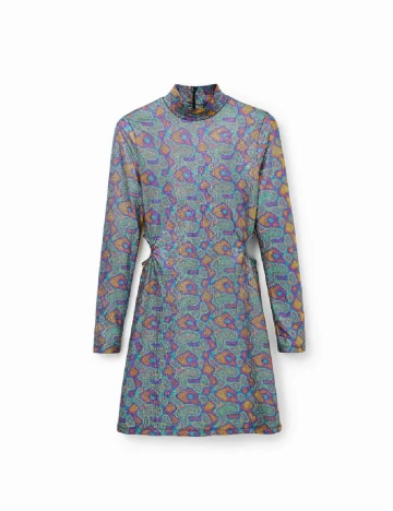 Rochie scurta Desigual, mix culori Mix culori