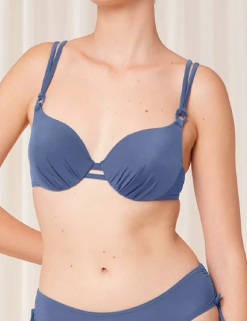 Sutien de baie Triumph, albastru Albastru