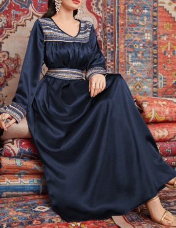 
						Rochie lunga SHEIN, bleumarin
