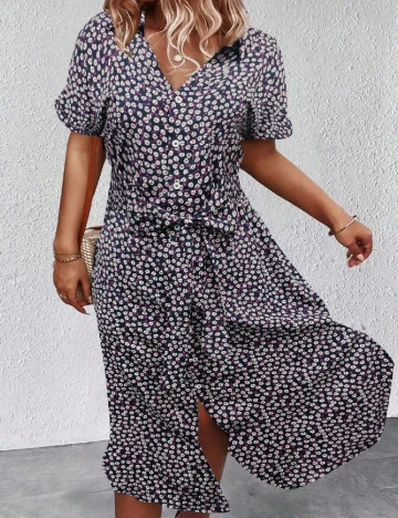 Rochie medie SHEIN CURVE, mix culori Mix culori