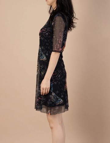 Rochie scurta Desigual, negru
