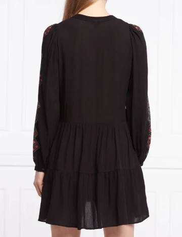Rochie scurta Desigual, negru Negru