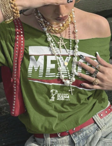 Tricou SHEIN, verde