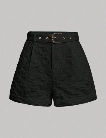 Pantaloni scurti SHEIN, negru
