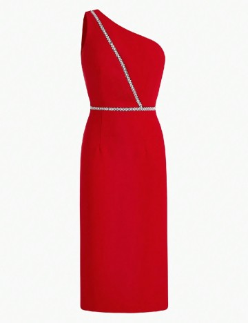 Rochie medie MOTF, rosu