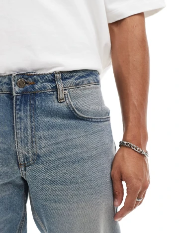 Blugi ASOS, albastru Albastru