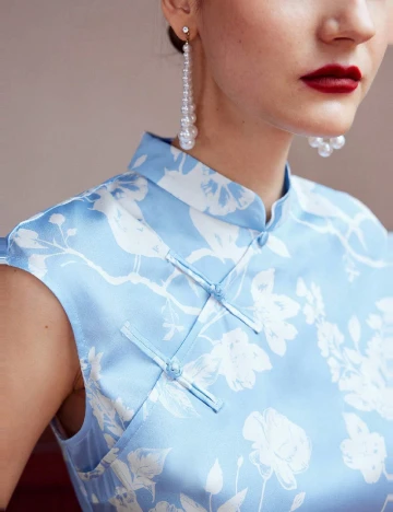 Bluza MOTF, bleu Albastru
