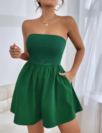 Salopeta SHEIN, verde Verde