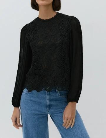 Bluza Reserved, negru