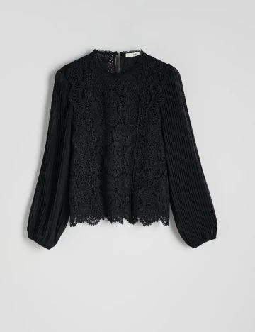 Bluza Reserved, negru