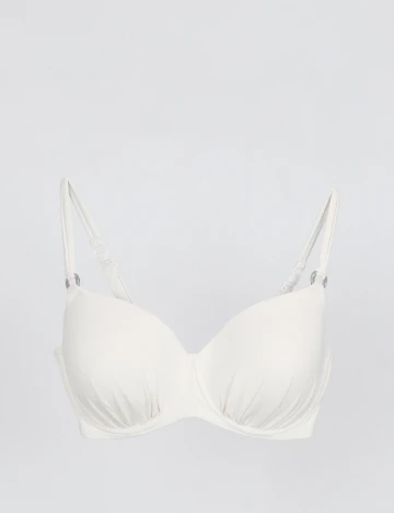Sutien de baie Triumph, ecru Alb