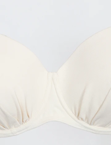 Sutien de baie Triumph, ecru Alb