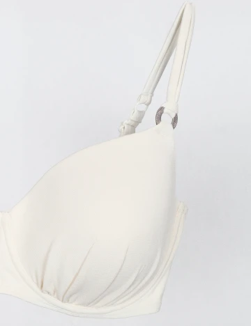 Sutien de baie Triumph, ecru Alb
