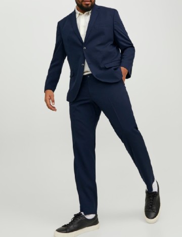 
						Pantaloni Jack&Jones Plus Size Men, bleumarin inchis