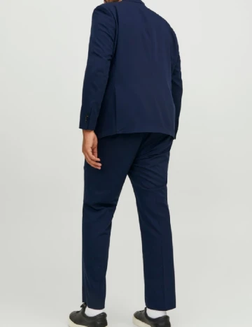 Pantaloni Jack&Jones Plus Size Men, bleumarin inchis