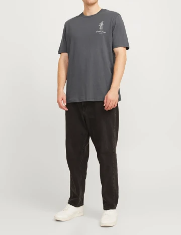 Tricou Jack&Jones Plus Size Men, gri Gri