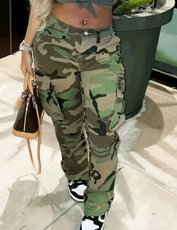 Blugi SHEIN, verde Verde