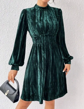 Rochie scurta SHEIN, verde Verde