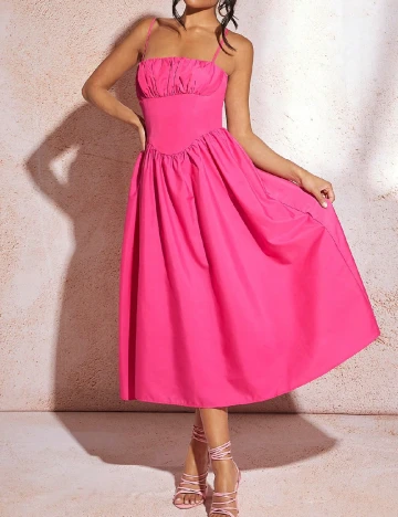 Rochie medie SHEIN, roz Roz