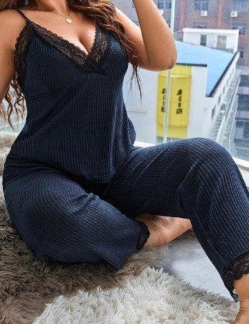
						Compleu SHEIN CURVE, bleumarin