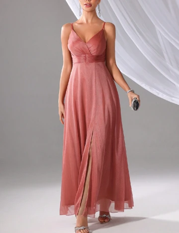 Rochie lunga SHEIN, roz Roz
