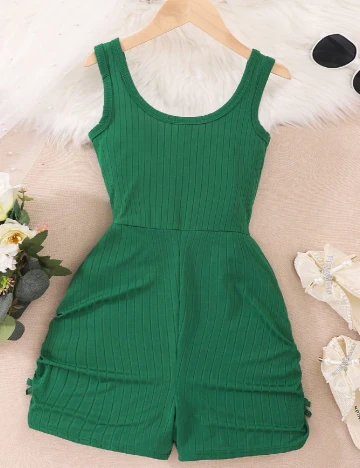 Salopeta Shein Kids, verde Verde