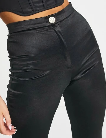 Pantaloni ASOS, negru Negru