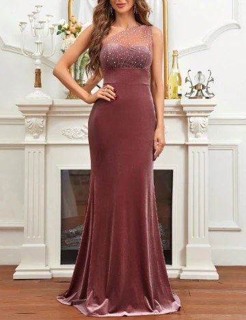 Rochie lunga SHEIN, roz Roz