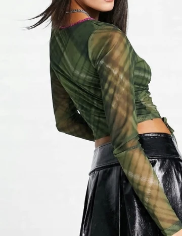 Top ASOS, verde Verde