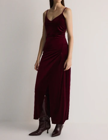 Rochie lunga Reserved, visiniu Rosu
