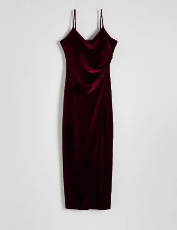 Rochie lunga Reserved, visiniu Rosu