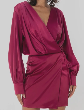 Rochie scurta ASOS, magenta Roz
