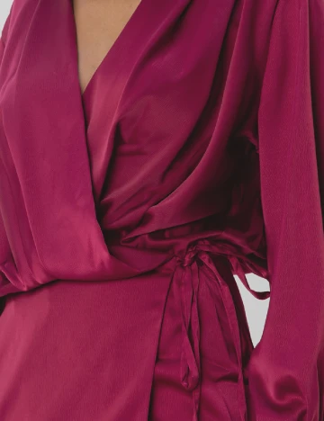 Rochie scurta ASOS, magenta Roz