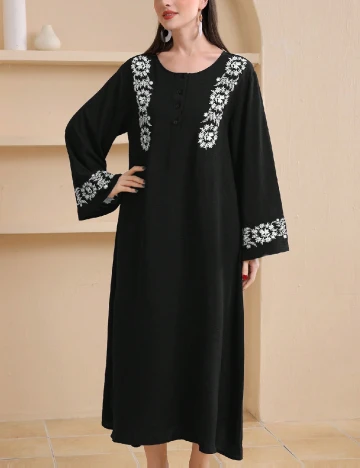 Rochie lunga SHEIN, negru Negru