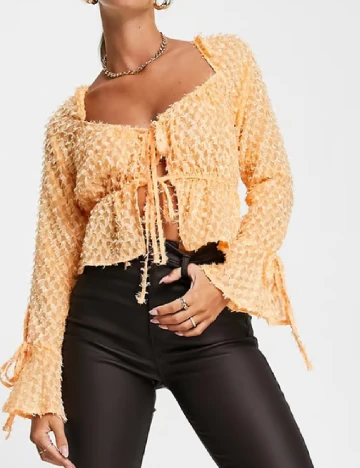 Top ASOS, portocaliu Portocaliu