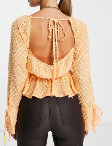 Top ASOS, portocaliu Portocaliu