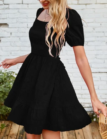 Rochie scurta SHEIN, negru Negru