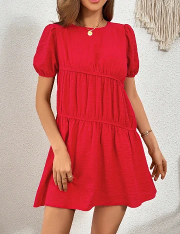 Rochie scurta SHEIN, rosu Rosu