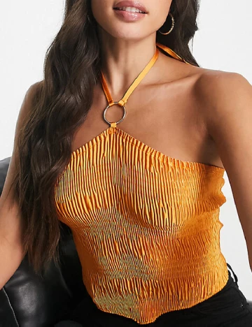 Top ASOS, portocaliu Portocaliu