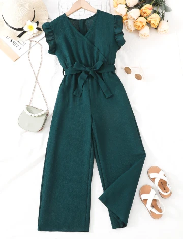 Salopeta Shein Kids, verde Verde