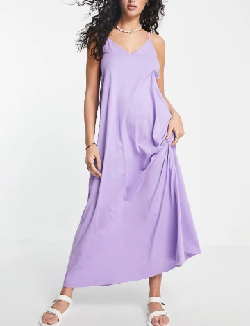 Rochie lunga ASOS, mov Mov