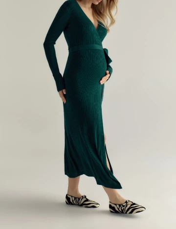 Rochie medie Reserved, verde Verde