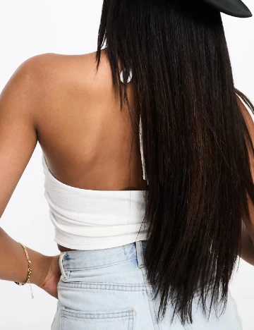 Top ASOS, alb Alb