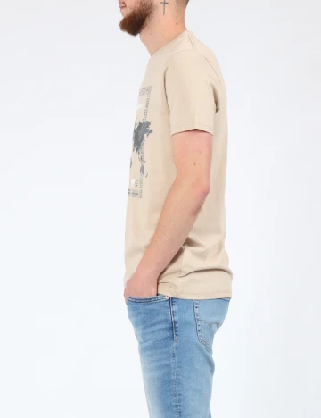 Tricou Milano Bulls, crem Crem