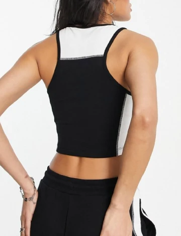 Top ASOS, negru Negru