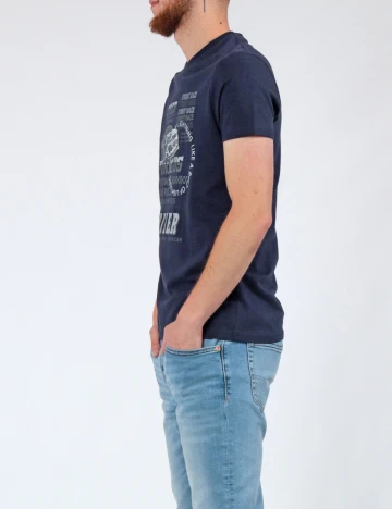 Tricou Milano Bulls, bleumarin Albastru