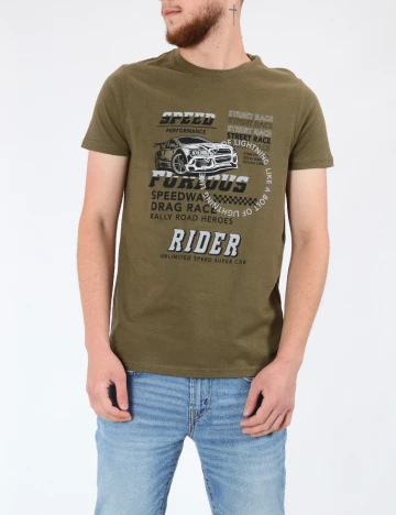 Tricou Milano Bulls, verde Verde