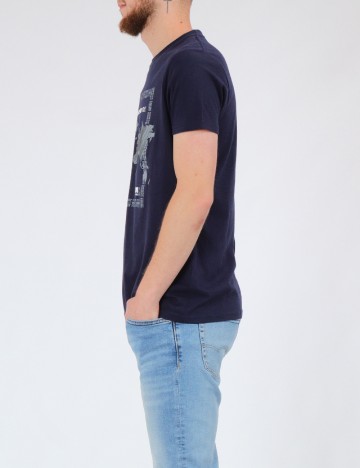Tricou Milano Bulls, bleumarin